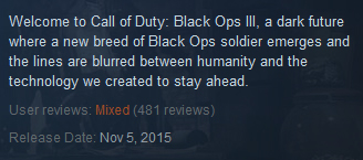 Black Ops 3 Steam Reviews