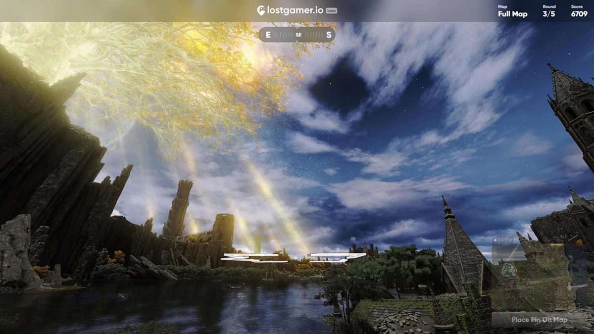 Guess your way around the Lands Between with this Elden Ring Geoguessr game