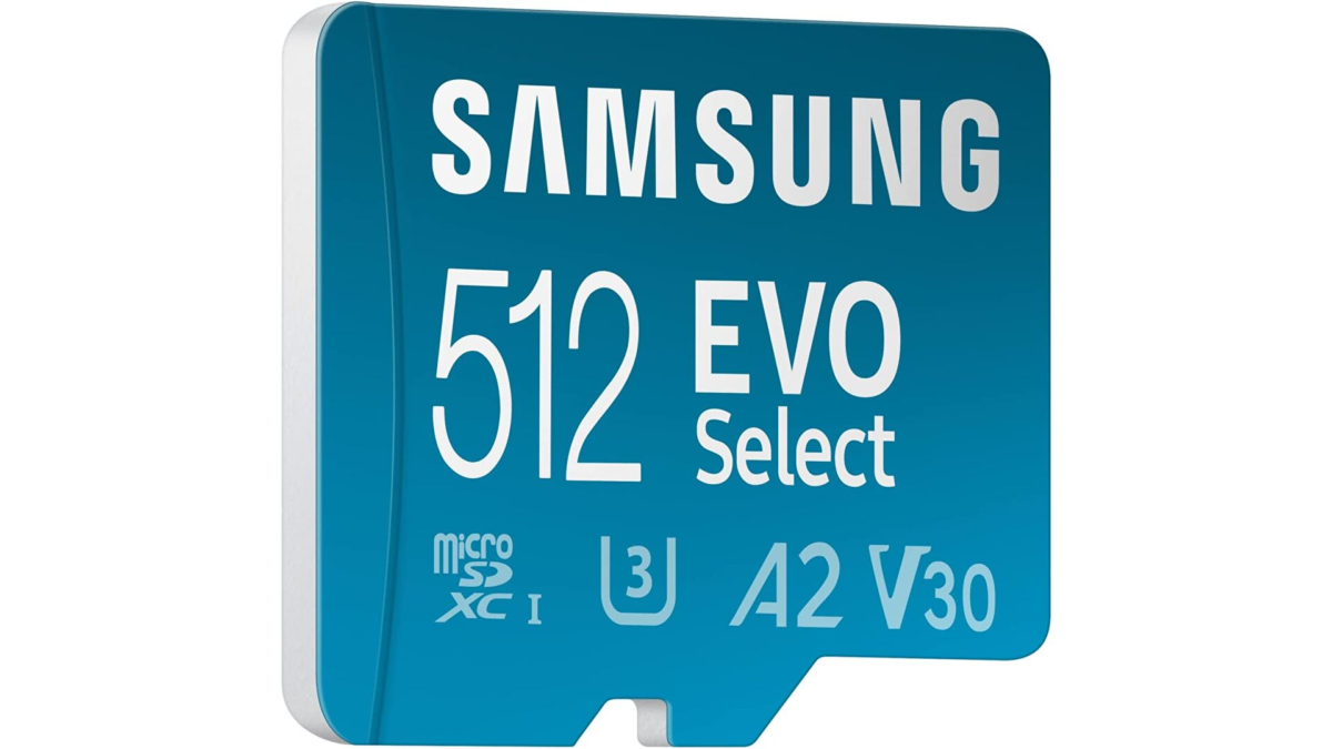 Samsung’s massive 512GB Evo Select Micro SD card is down to £40