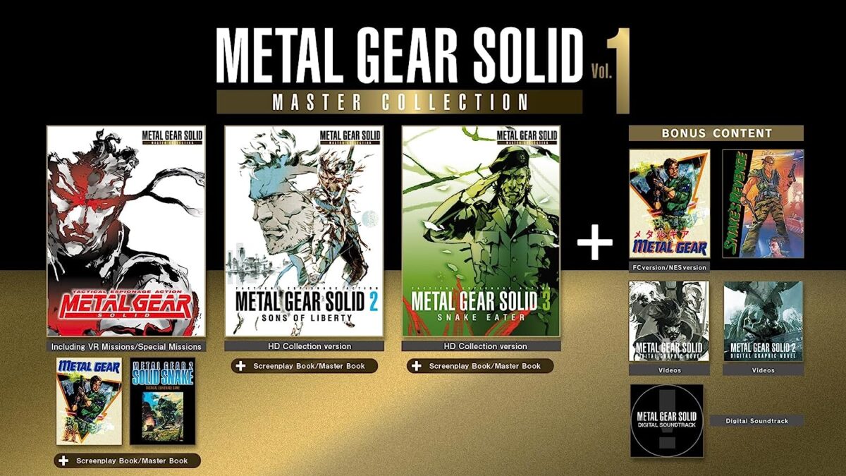 Metal Gear Solid: Master Collection Vol 1 Is Up for Preorder