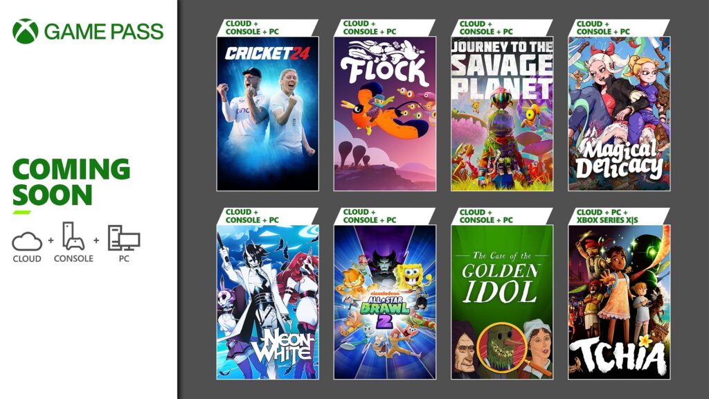 Coming to Game Pass: Neon White, Flock, Nickelodeon All-Star Brawl 2, and More