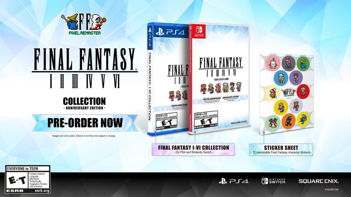 Final Fantasy I-VI Collection Anniversary Edition Is Up for Preorder