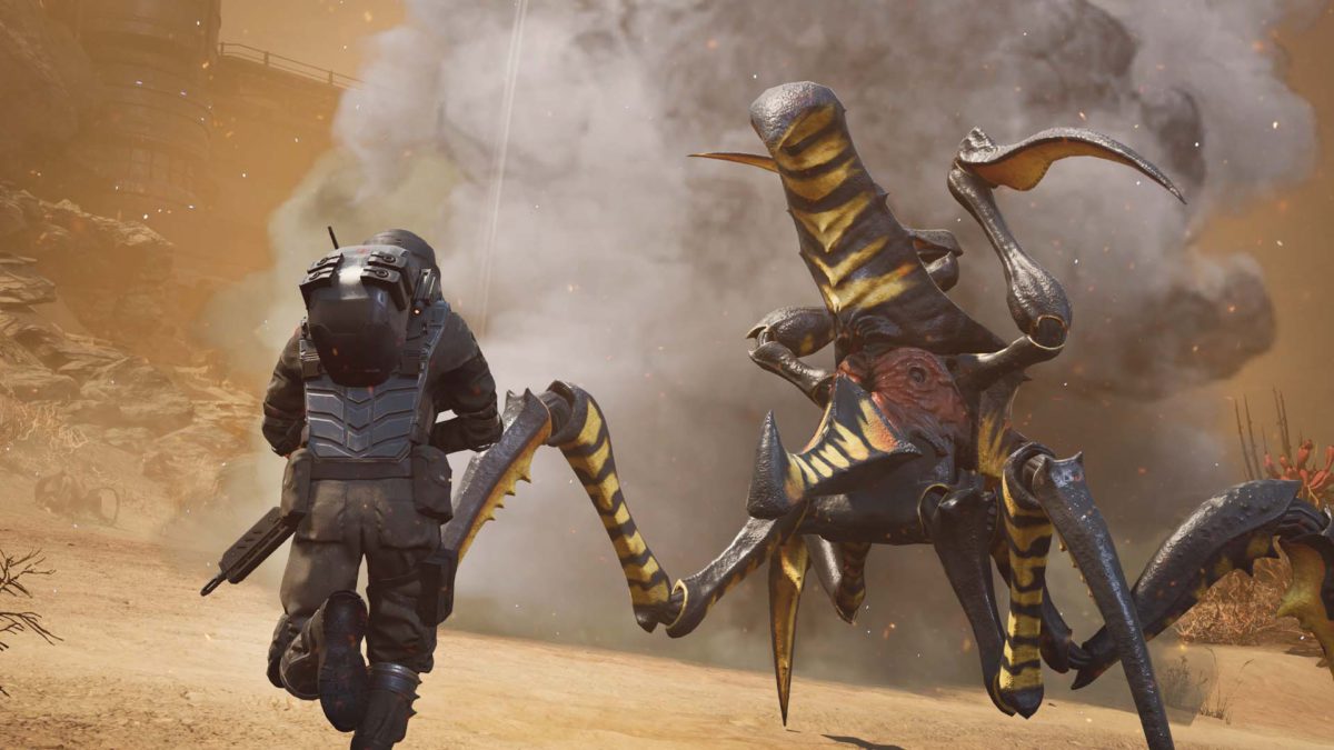 Go Solo or Team up in Starship Troopers: Extermination