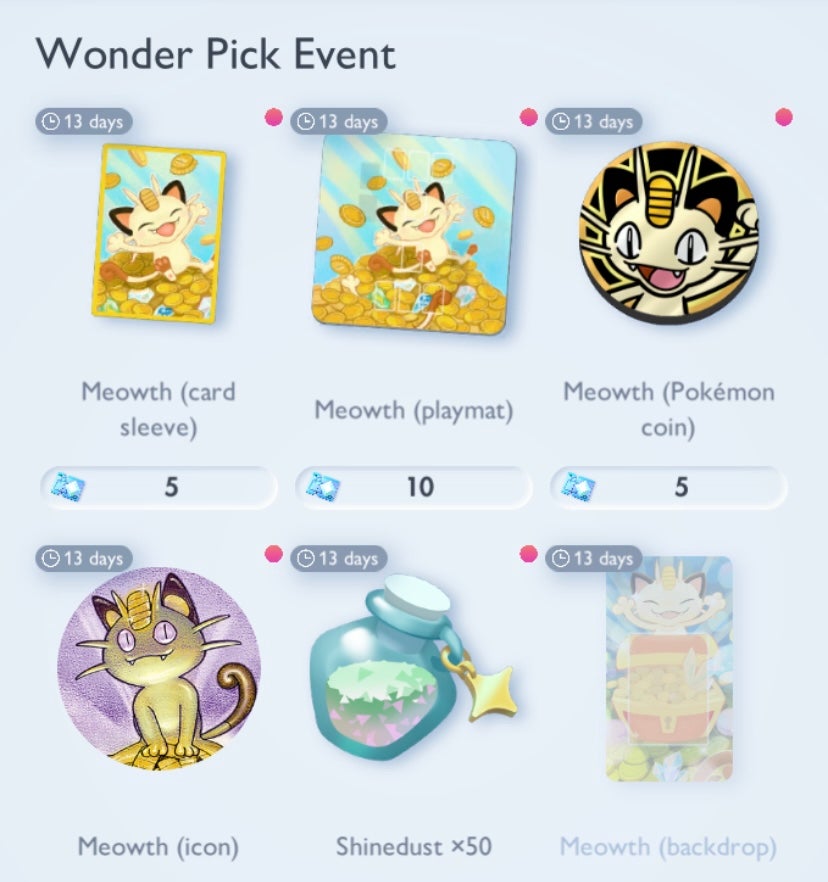 Pokémon TCG Pocket Adds New Rewards and Missions to Wonder Pick Event