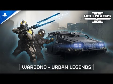 Helldivers 2 Urban Legends Warbond drops today