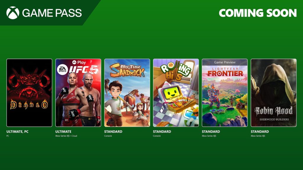 Coming Soon to Game Pass: Diablo, EA Sports UFC 5, and More